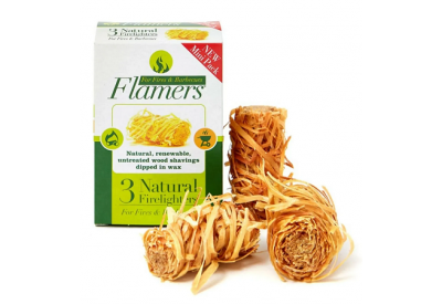 Flamers Natural Firelighters x 3